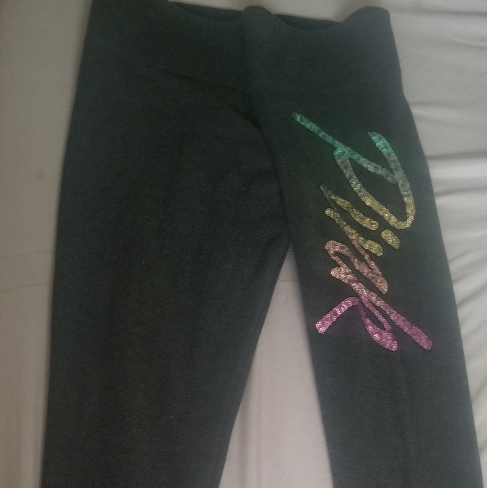 Pink yoga pants